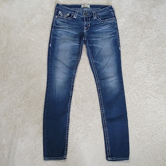Big Star Jeans size 28 Liv Skinny Distressed - Picture 2 of 15